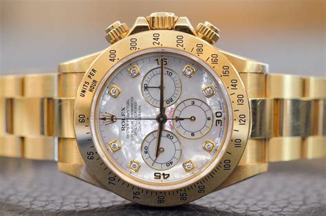 rolex madreperla e brillanti prezzo|Orologio Rolex Cosmograph Daytona in oro bianco 18 ct.